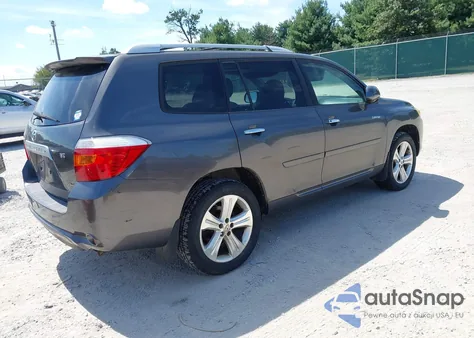2008 Toyota Highlander Limited из США, поврежденный, VIN JTEES42A982101272
